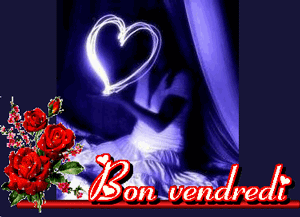 Gif animé Bon vendredi coeur